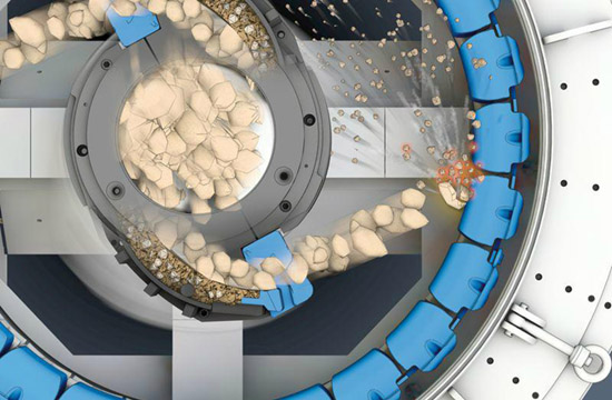 Pourquoi le rotor est-il considéré comme le cœur moteur du concasseur?