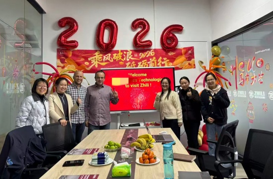 Visite d'une équipe espagnole dans notre usine pour inspection et échange